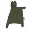 Doudou Plat Carré Ours Olive Fabelab® Mousseline Coton Bio GOTS- Doudou Bio Scandinave -Peluche Jouets Magasin doudou plat carre ours olive fabelab mousseline coton bio gots doudou bio scandinave