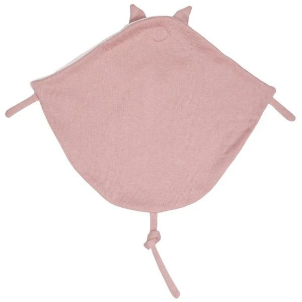 Doudou Plat Chat Vieux Rose Backyard Wooly Organic® Coton Bio 35 Cm - Doudou Bio GOTS 5 Doudou Plat Chat Vieux Rose Backyard Wooly Organic® Coton Bio 35 Cm - Doudou Bio GOTS – Image 3