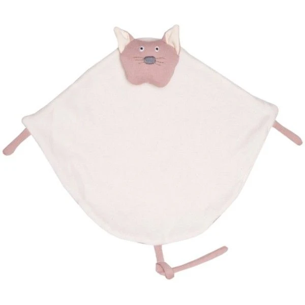 Doudou Plat Chat Vieux Rose Backyard Wooly Organic® Coton Bio 35 Cm - Doudou Bio GOTS 3 Doudou Plat Chat Vieux Rose Backyard Wooly Organic® Coton Bio 35 Cm - Doudou Bio GOTS