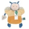 Doudou Plat Marionnette Pollen L'abeille 25cm Coton Bio Doudou Et Compagnie® - Doudou Bio Français -Peluche Jouets Magasin doudou plat marionnette pollen l abeille 25cm coton bio doudou et compagnie doudou bio francais