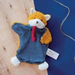 Doudou Plat Marionnette Renard 25 Cm Maïlou Tradition® Coton Bio - Doudou Made In En France -Peluche Jouets Magasin doudou plat marionnette renard 25 cm mailou tradition coton bio doudou made in en france 3