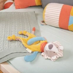 Doudou Plat Nœud Peluche Lion 32cm Green Sigikid® - Peluche Bio -Peluche Jouets Magasin doudou plat noeud peluche lion 32cm green sigikid peluche bio 7