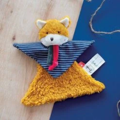 Doudou Plat Renard 22 Cm Maïlou Tradition® Coton Bio - Doudou Bio Fait En France -Peluche Jouets Magasin doudou plat renard 22 cm mailou tradition coton bio doudou bio fait en france 3