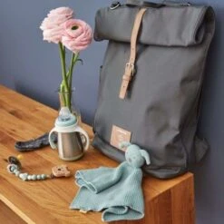 LÄSSIG Doudou Plat Tricoté Little Chums Chien Lässig® 28cm Coton Bio Gots - Doudous Et Hochets Bio -Peluche Jouets Magasin doudou plat tricote little chums chien laessig 28cm coton bio gots doudous et hochets bio 5