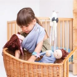 Doudou Poupée Tissu Coton Bio Ballerine Olivia Hoppa® - Poupée De Chiffon -Peluche Jouets Magasin doudou poupee tissu coton bio ballerine olivia hoppa poupee de chiffon 4