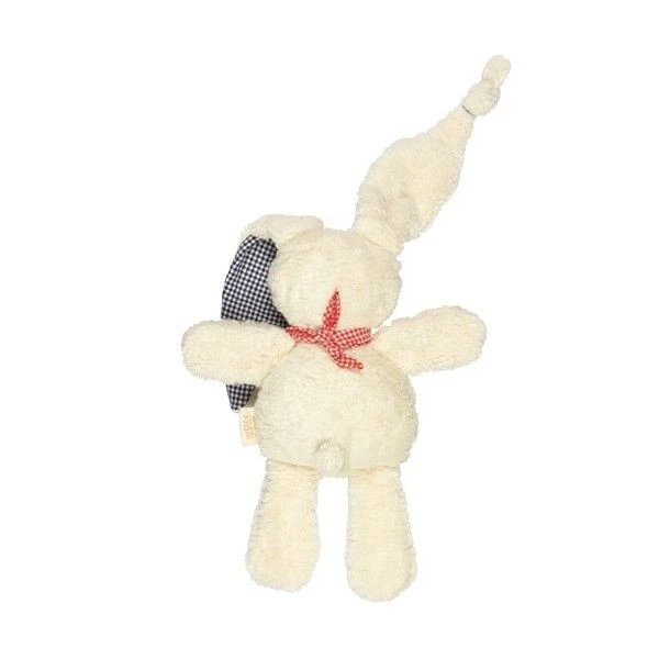 Doudou Tjumm Keptin-jr Rouge - Coton Bio 4 Doudou Tjumm Keptin-jr Rouge - Coton Bio – Image 2