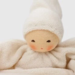Doudous Plats Nanchen® Natur Poupée Waldorf Coton Bio Eponge (Kba) Écru & Turquoise 21cm - Jouets Bio -Peluche Jouets Magasin doudous plats nanchen natur poupee waldorf coton bio eponge kba ecru turquoise 21cm jouets bio 2