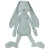 Grand Doudou Lapin Richie Bleu Lagon En Lin 41 Cm Happy Horse - Doudou Pour Bébé -Peluche Jouets Magasin grand doudou lapin richie bleu lagon en lin 41 cm happy horse doudou pour bebe