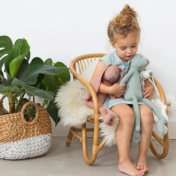 Grand Doudou Lapin Richie Ivoire En Lin 41 Cm Happy Horse - Doudou Pour Bébé 4 Grand Doudou Lapin Richie Ivoire En Lin 41 Cm Happy Horse - Doudou Pour Bébé – Image 2