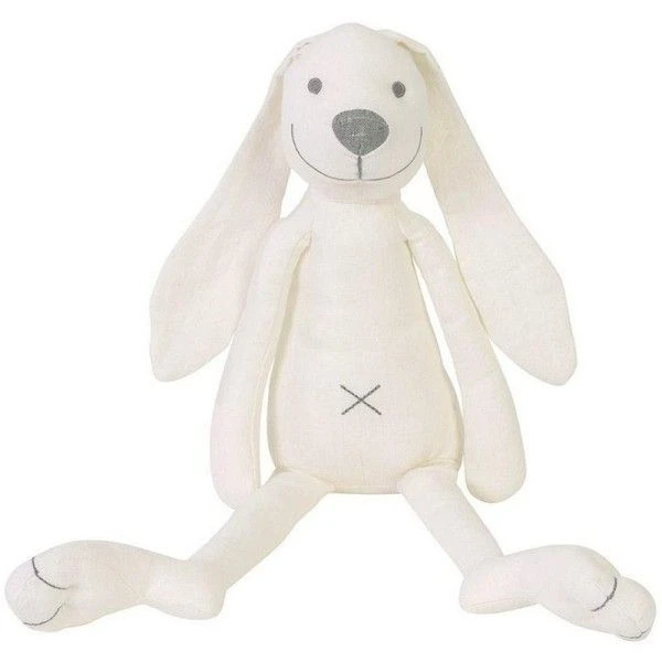 Grand Doudou Lapin Richie Ivoire En Lin 41 Cm Happy Horse - Doudou Pour Bébé 3 Grand Doudou Lapin Richie Ivoire En Lin 41 Cm Happy Horse - Doudou Pour Bébé