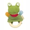 Hochet Anneau Bois Sigikid® Grenouille Green 15 Cm - Hochet Bois 1 Hochet Anneau Bois Sigikid® Grenouille Green 15 Cm - Hochet Bois -Peluche Jouets Magasin hochet anneau bois sigikid grenouille green 15 cm hochet bois