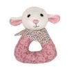 Hochet Anneau Fleurie Agneau Apple Park™ Coton Bio - Jouets Bio