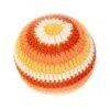 Hochet Balle En Crochet Orange APunt Barcelona®- Hochets Bébé Bio -Peluche Jouets Magasin hochet balle en crochet orange apunt barcelona hochets bebe bio