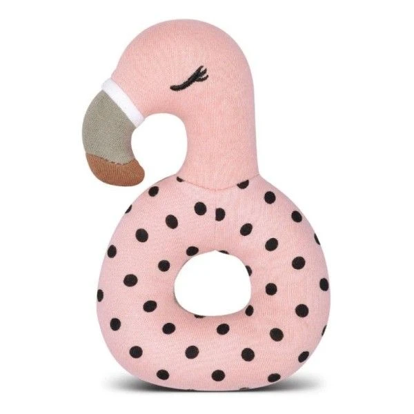 Hochet Bio Flamant Rose Franny Apple Park™-Jouets Bio Apple Park™ 3 Hochet Bio Flamant Rose Franny Apple Park™-Jouets Bio Apple Park™