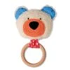 Hochet Ours Olli Olbot - Hochet Bio -Peluche Jouets Magasin hochet ours olli olbot hochet bio