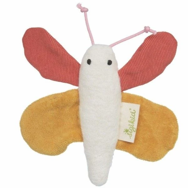 Hochet Tissu Sigikid® Papillon Green 12 Cm - Hochet Bio 3 Hochet Tissu Sigikid® Papillon Green 12 Cm - Hochet Bio