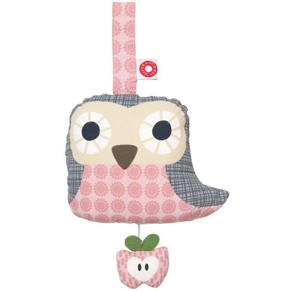 Jouet Boite à Musique Chouette Elise Rose Franck & Fischer - Boite à Musique Coton Bio 3 Jouet Boite à Musique Chouette Elise Rose Franck & Fischer - Boite à Musique Coton Bio