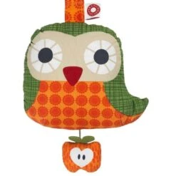 Jouet Boite à Musique Hibou Elise Verte Franck & Fischer - Boite à Musique Coton Bio -Peluche Jouets Magasin jouet boite a musique hibou elise verte franck fischer boite a musique coton bio 1
