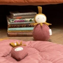 Jouets Bébé Culbuto Fraise Fabelab® 18 Cm Coton Bio GOTS- Jouet Bio Scandinave -Peluche Jouets Magasin jouets bebe culbuto abeille fabelab 18 cm coton bio gots jouet bio scandinave 10