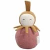 Jouets Bébé Culbuto Fraise Fabelab® 18 Cm Coton Bio GOTS- Jouet Bio Scandinave -Peluche Jouets Magasin jouets bebe culbuto abeille fabelab 18 cm coton bio gots jouet bio scandinave 7