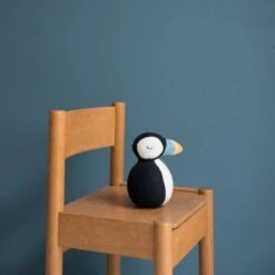 Jouets Bébé Culbuto Macareux Fabelab® 18 Cm Coton Bio GOTS- Jouet Bio Scandinave -Peluche Jouets Magasin jouets bebe culbuto macareux fabelab 18 cm coton bio gots jouet bio scandinave 2