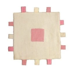 Peluche Jouets Magasin -Peluche Jouets Magasin keptin jr doudou carre rose keptin jr doudou coton organic 1