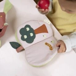 Livre Bébé En Tissu Pomme Verte Fabelab® Coton Bio GOTS- Jouet Bio Scandinave -Peluche Jouets Magasin livre bebe en tissu pomme verte fabelab coton bio gots jouet bio scandinave 5