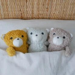 Ours En Peluche Bimle Moutarde 22cm Coton Bio Franck & Fischer® - Peluche Coton Bio -Peluche Jouets Magasin ours en peluche bimle moutarde coton bio franck fischer peluche 3