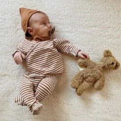 Ours Peluche Beige Coton Bio 22 Cm Senger® - Doudou Bio Naturel Senger -Peluche Jouets Magasin ours peluche beige coton bio senger doudou bio naturel senger 2