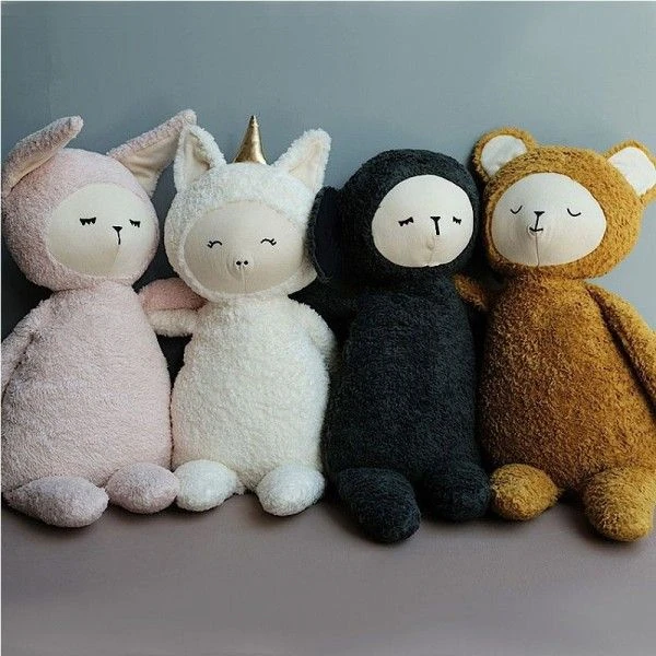 Peluche Big Buddy Ours Ocre Fabelab® 54cm Coton Bio GOTS -Ours Peluche Bio Tissu 6 Peluche Big Buddy Ours Ocre Fabelab® 54cm Coton Bio GOTS -Ours Peluche Bio Tissu – Image 4