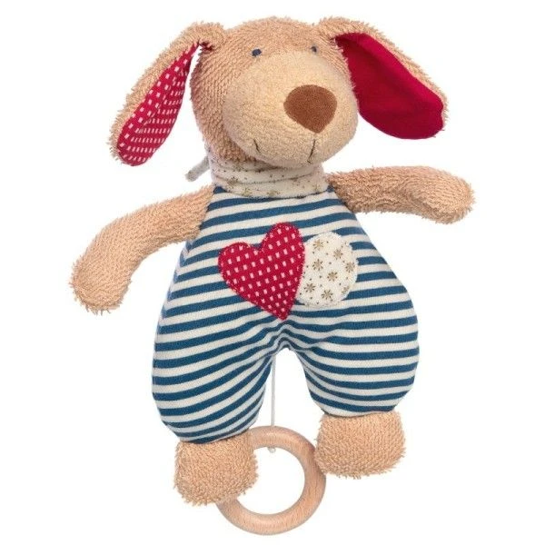 Peluche Bio Boîte à Musique Sigikid® Chien Marin Green 25 Cm- Doudou Bio 3 Peluche Bio Boîte à Musique Sigikid® Chien Marin Green 25 Cm- Doudou Bio