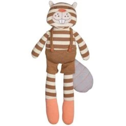 Peluche Bio Organic Farm Buddies™ Castor Biber Coton Bio - PelucheBio
