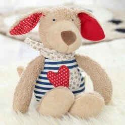 Peluche Bio Sigikid® Chien Marin Green 24 Cm En Coton 100% Bio 'Organic' - Doudou Bio -Peluche Jouets Magasin peluche bio sigikid chien marin green coton bio organic doudou 6