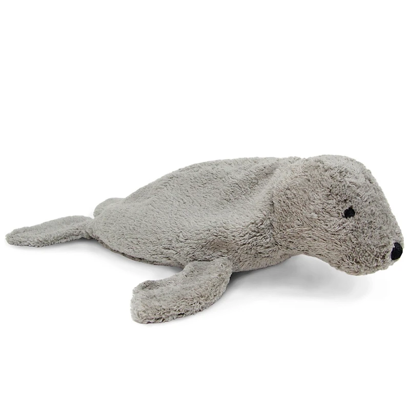 Peluche Bouillote Sèche Phoque Gris Coton Bio 40 Cm Senger® - Bouillotte Bio Naturel Senger 3 Peluche Bouillote Sèche Phoque Gris Coton Bio 40 Cm Senger® - Bouillotte Bio Naturel Senger