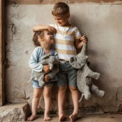 Peluche Bouillotte Sèche Eléphant Gris Coton Bio 35 Cm Senger® - Bouillotte Bio Naturel -Peluche Jouets Magasin peluche bouillotte seche elephant gris coton bio 35 cm senger bouillotte bio naturel 4