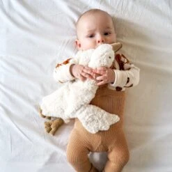 Peluche Bouillotte Sèche Oie Blanche Coton Bio 47 Cm Senger® - Peluche Bio Naturel Senger -Peluche Jouets Magasin peluche bouillotte seche oie blanche coton bio 47 cm senger peluche bio naturel senger 2
