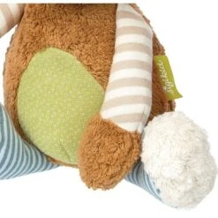 Peluche Coton Bio Sigikid® Ours Brun Patchwork Green 29 Cm - Doudou Peluche Bio -Peluche Jouets Magasin peluche coton bio sigikid ours brun patchwork green doudou peluche bio 2