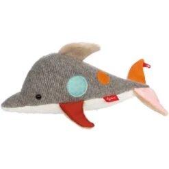 Peluche Dauphin Patchwork Sweety 33 Cm Sigikid® - Doudou Synthétique -Peluche Jouets Magasin peluche dauphin patchwork sweety 33 cm sigikid doudou synthetique 2