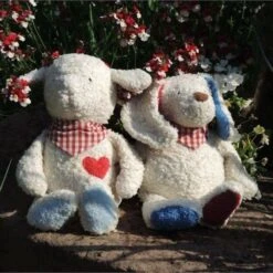 Peluche Efie Petit Mouton Amoureux 36cm - Jouet Bio GOTS -Peluche Jouets Magasin peluche efie petit mouton amoureux 36cm jouet bio gots 2