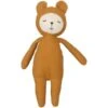 Peluche Fabelab® Ours Buddy Miel 28cm Coton Bio GOTS- Jouet Bio Scandinave -Peluche Jouets Magasin peluche fabelab ours buddy miel 28cm coton bio gots jouet bio scandinave
