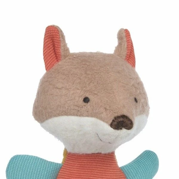 Peluche Hochet Sigikid® Renard Green 15 Cm - Peluche Bio 4 Peluche Hochet Sigikid® Renard Green 15 Cm - Peluche Bio – Image 2