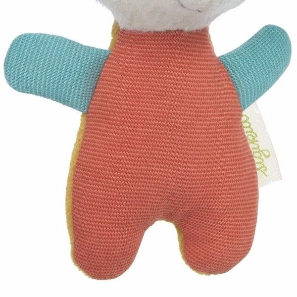 Peluche Hochet Sigikid® Renard Green 15 Cm - Peluche Bio 5 Peluche Hochet Sigikid® Renard Green 15 Cm - Peluche Bio – Image 3