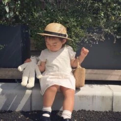 Peluche Lapin Blanc Coton Bio 29 Cm Senger® - Doudou Bio Naturel Senger -Peluche Jouets Magasin peluche lapin blanc coton bio senger doudou bio naturel senger 2