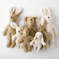 Peluche Lapin Blanc Coton Bio 29 Cm Senger® - Doudou Bio Naturel Senger -Peluche Jouets Magasin peluche lapin blanc coton bio senger doudou bio naturel senger 4