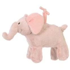 Peluche Musicale Éléphante Rose Ely 26 Cm Happy Horse - Doudou Musical éléphante