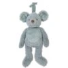Peluche Musicale Souris Grise Mel 26 Cm Happy Horse - Doudou Musical Souris -Peluche Jouets Magasin peluche musicale souris grise mel 26 cm happy horse doudou musical souris