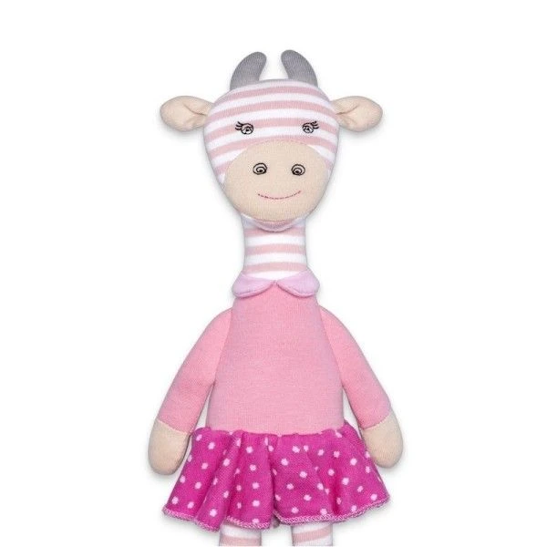 Peluche Organic Farm Buddies™ Girafe Georgia 35cm Coton Bio - Jouets Bio Apple Park™ 4 Peluche Organic Farm Buddies™ Girafe Georgia 35cm Coton Bio - Jouets Bio Apple Park™ – Image 2
