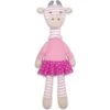 Peluche Organic Farm Buddies™ Girafe Georgia 35cm Coton Bio - Jouets Bio Apple Park™