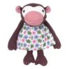 Peluche Singe Robe à FleursFrida 32cm Coton Bio Franck & Fischer® - Peluche Coton Bio -Peluche Jouets Magasin peluche singe robe a fleurs frida 32cm coton bio franck fischer peluche coton bio
