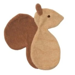 Peppa® Doudou Plat Ecureuil - Doudou Bio & Equitable